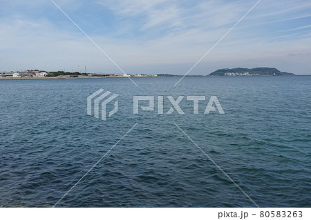 下関市西山海水浴場・南風泊港と六連島 80583263