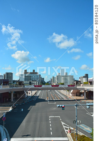 水戸駅南口周辺の街並み 水戸駅南口周辺の街並み 80584120