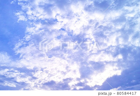 青空と雲イメージ 青空と雲イメージ 80584417