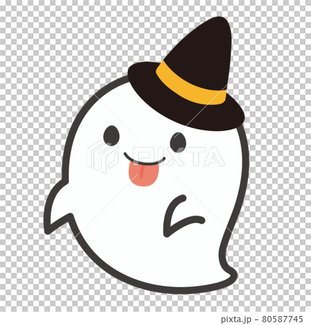 kaho すのチル おばけハット Halloween 帽子をかぶったオバケのハロウィン向けのイラスト素材のイラスト素材