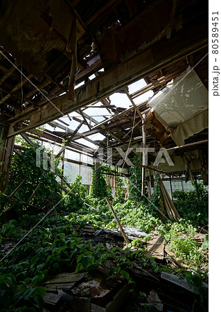 廃墟　群馬県利根郡みなかみ町　ホテル大宮　廃旅館　廃ホテル　廃温泉旅館 80589451