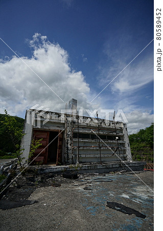 廃墟　群馬県利根郡みなかみ町　ホテル大宮　廃旅館　廃ホテル　廃温泉旅館 80589452