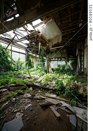 廃墟　群馬県利根郡みなかみ町　ホテル大宮　廃旅館　廃ホテル　廃温泉旅館 80589535