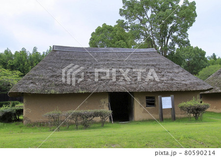 常陸風土記の丘 縄文、弥生時代住居 常陸風土記の丘 縄文、弥生時代住居 80590214