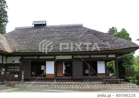 常陸風土記の丘　縄文、弥生時代住居 80590228