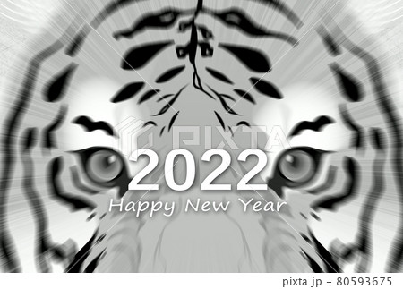 2022年寅年年賀状 80593675