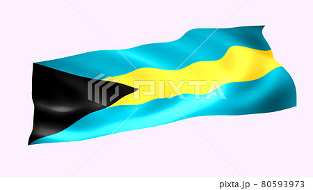 バハマ国旗 80593973