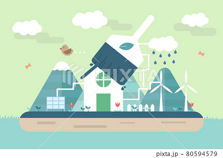 環境保護 エネルギー フル 80594579