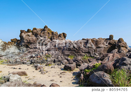 山形県/ 「十六羅漢岩 」未来に残したい漁業漁村の歴史文化財産百選 80594705
