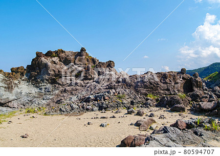 山形県/ 「十六羅漢岩 」未来に残したい漁業漁村の歴史文化財産百選 80594707