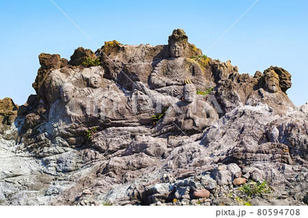 山形県/ 「十六羅漢岩 」未来に残したい漁業漁村の歴史文化財産百選 80594708