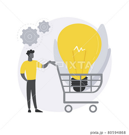 E-commerce development abstract concept vector illustration. E-commerce development abstract concept vector illustration. 80594868