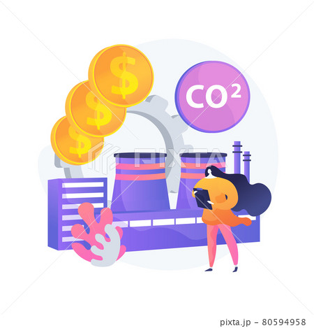 Clean economy vector concept metaphor 80594958