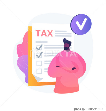 Paying taxes vector concept metaphor Paying taxes vector concept metaphor 80594963