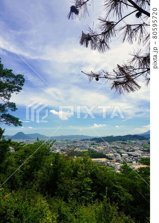 香色山からみる善通寺市②【香川県善通寺市】 80595720