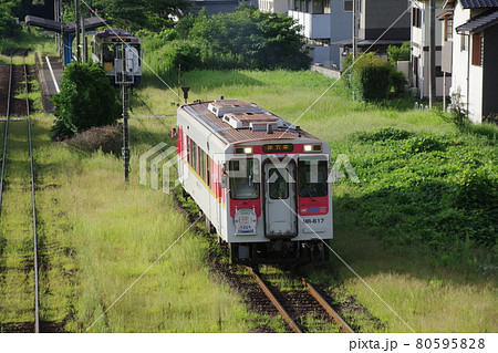 松浦鉄道 江迎鹿町駅 発車 80595828