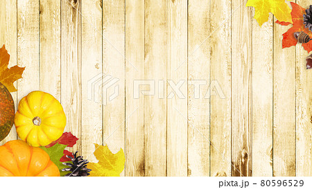 가을을 이미지 한 나뭇결의 배경 일러스트 - 스톡일러스트 [80596529] - Pixta