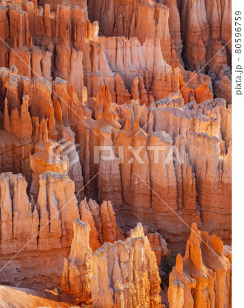 Beautiful sunrise of the Inspiration Point of Bryce Canyon National Park Beautiful sunrise of the Inspiration Point of Bryce Canyon National Park 80596759
