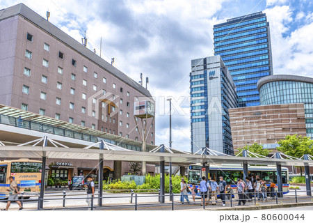 川崎の駅前の風景 西口 川崎の駅前の風景 西口 80600044