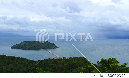 魚見岳からの知林ヶ島5 魚見岳からの知林ヶ島5 80600305