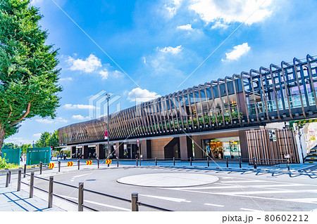 東京の都市風景 上野駅 新公園口駅舎 周辺の風景 東京の都市風景 上野駅 新公園口駅舎 周辺の風景 80602212