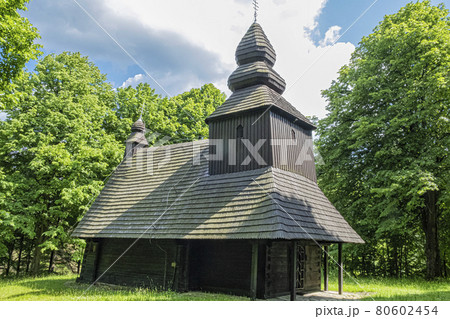 Church of the relics of St. Nicholas bishop, Ruska Bystra, Slovakia Church of the relics of St. Nicholas bishop, Ruska Bystra, Slovakia 80602454