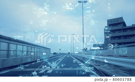 交通とテクノロジー ITS MaaS 交通とテクノロジー ITS MaaS 80603788