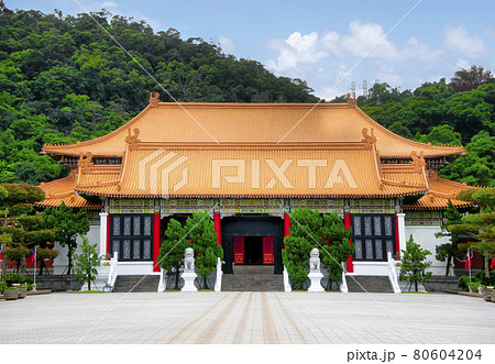 台湾 台北中山区 忠烈祠(ちゅうれつし) 大殿 台湾 台北中山区 忠烈祠(ちゅうれつし) 大殿 80604204