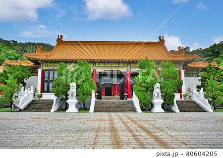 台湾 台北中山区 忠烈祠(ちゅうれつし) 大殿 台湾 台北中山区 忠烈祠(ちゅうれつし) 大殿 80604205