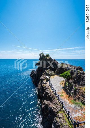 越前海岸 越前海岸旅情公園(福井県)福井県丹生郡越前町梅浦 越前海岸 越前海岸旅情公園(福井県)福井県丹生郡越前町梅浦 80604242