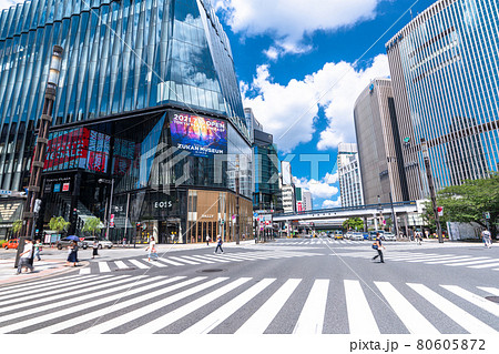 《東京都》数寄屋橋・東京都市風景 《東京都》数寄屋橋・東京都市風景 80605872
