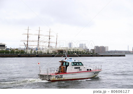 神戸港の警備艇(兵庫県 神戸市) 神戸港の警備艇(兵庫県 神戸市) 80606127