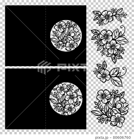 GREETING CARDS Monochrome Holiday Collection From Flower Bouquets And Congratulations Openwork Frames For Cutting And Print Clipart Vector Illustration Set GREETING CARDS Monochrome Holiday Collection From Flower Bouquets And Congratulations Openwork Frames For Cutting And Print Clipart Vector Illustration Set 80606760