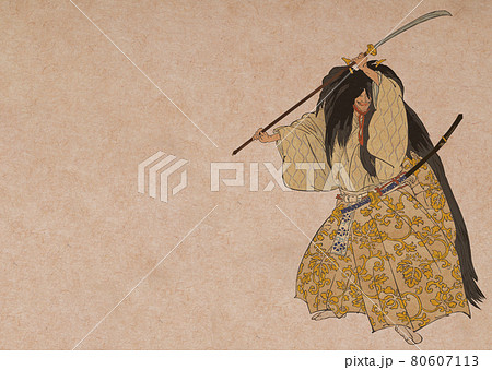 能　月岡耕漁　能楽百番「船弁慶」 80607113