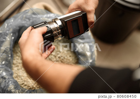 raw coffee testing before roast raw coffee testing before roast 80608450