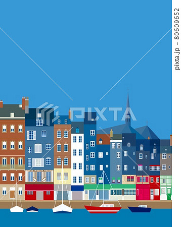 オンフルール　honfleur　フランス　france 80609652