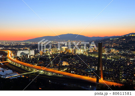 五月山　夜景 80611581