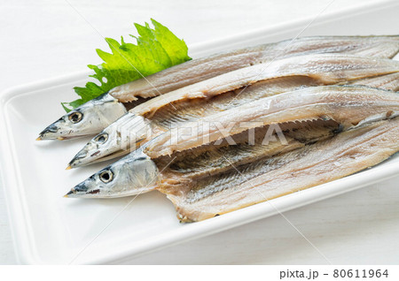 干物　北海道産さんまの開き 80611964