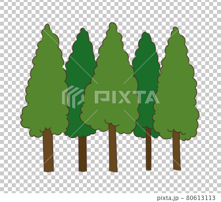 林業 森のイラスト 林業 森のイラスト 80613113