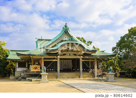 大阪市 大阪城公園 豊國神社 大阪市 大阪城公園 豊國神社 80614602