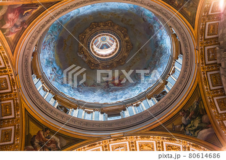 Basilica of saint Peter, Vatican city, Vatican Basilica of saint Peter, Vatican city, Vatican 80614686