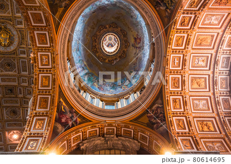 Basilica of saint Peter, Vatican city, Vatican Basilica of saint Peter, Vatican city, Vatican 80614695