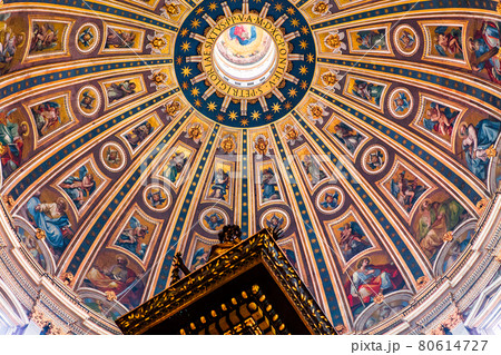 Basilica of saint Peter, Vatican city, Vatican Basilica of saint Peter, Vatican city, Vatican 80614727