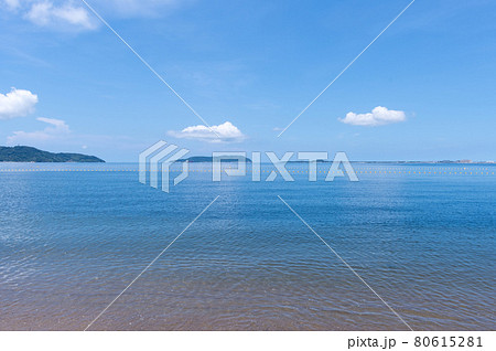 百道浜から眺める沖合の島々 百道浜から眺める沖合の島々 80615281