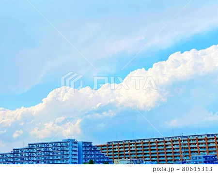 津波のような入道雲 津波のような入道雲 80615313