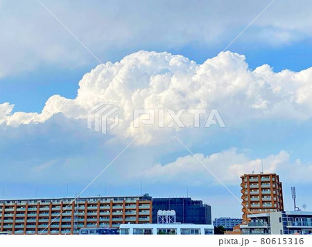 津波のような入道雲 津波のような入道雲 80615316