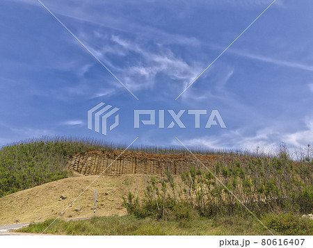 台湾澎湖 大菓葉柱状玄武岩 / Daguoye Columnar Basalt, Taiwan 80616407