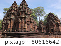 アンコールワット遺跡群・至宝・バンテアイスレイ遺跡／カンボジアの風景 80616642