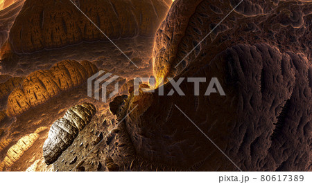 sci-fi concept of an astronaut standing on huge rock looking at the acid planet, digital art style, 3d render sci-fi concept of an astronaut standing on huge rock looking at the acid planet, digital art style, 3d render 80617389