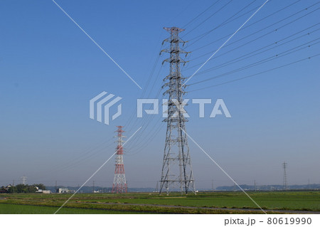 送電塔 高電圧交流 送電塔 高電圧交流 80619990